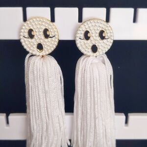 Ghost tassel earrings